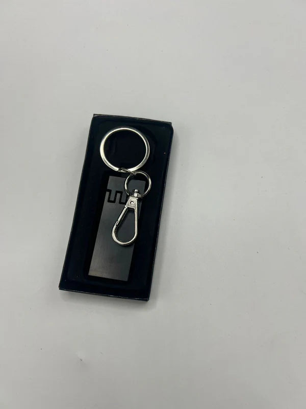 Classic keychain for professional branding
