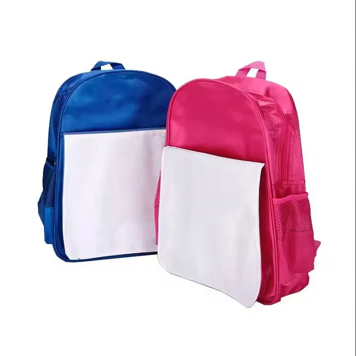 Personalized school bag with custom name printing.