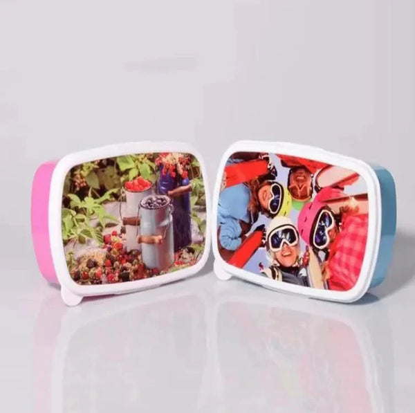 Customizable lunch box for kids and adults.