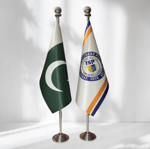 Executive conference flag with special top ball