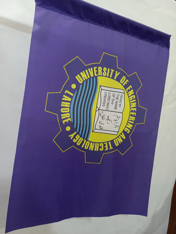 Outdoor silk flag with single-sided custom printing